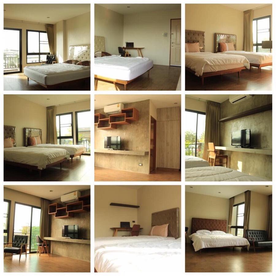 The Residence Thepkanjana Ban Khlong Krathum Baen Kültér fotó